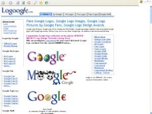 Fake Google Logos. In pratica tutti i loghi pubblicati da Google per ogni ricorrenza.