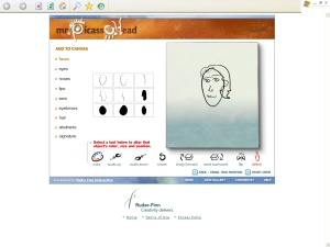 Come diventare Picasso online. Su questo sito  possibile creare un viso direttamente sulla tela.