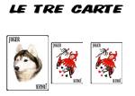 Le tre carte