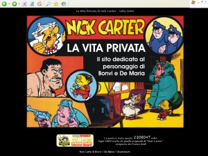 Il ritorno di Nick Carter, il personaggio indimenticabile dei Fumetti in TV creato da Bonvi e De Maria.