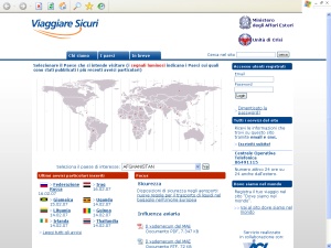 Viaggiare sicuri. Sito aggiornatissimo per informarsi su qualsiasi cosa utile vi serva per viaggiare in ogni parte del mondo.