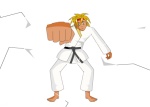 Due mosse di Karate